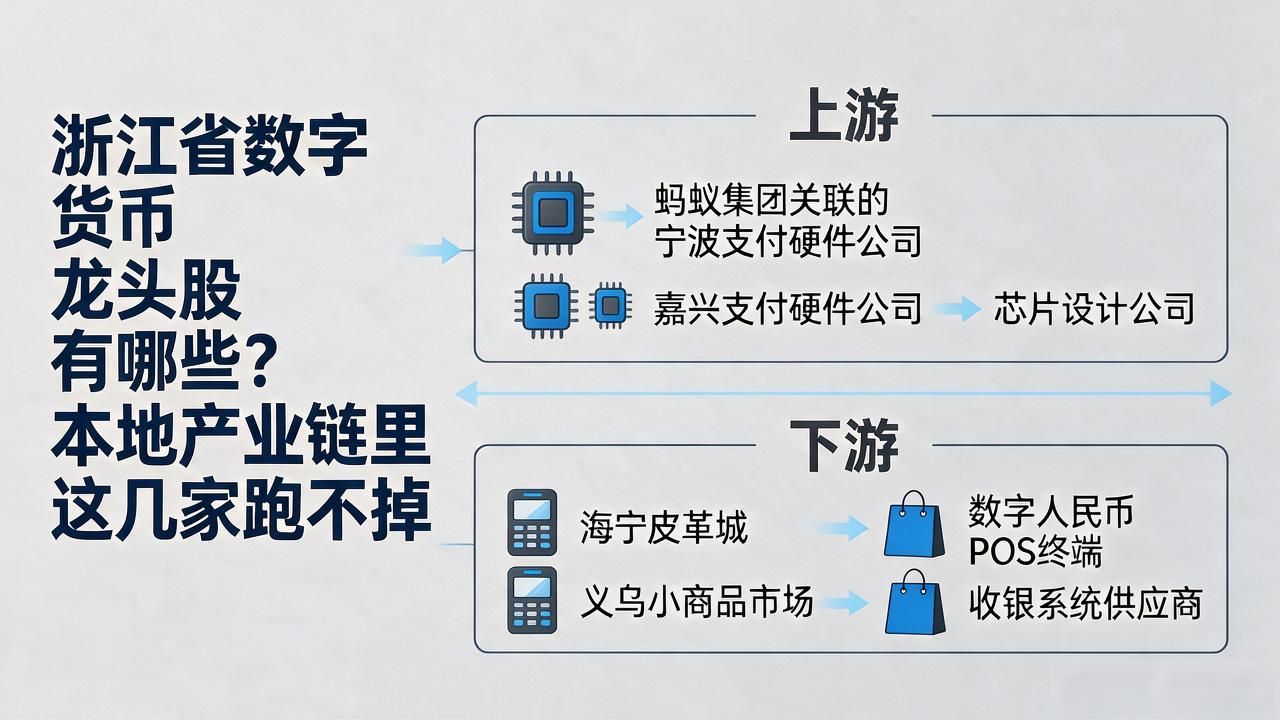浙江省数字货币龙头股有哪些？本地产业链里这几家跑不掉