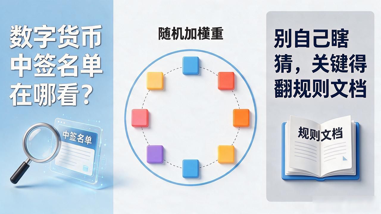 数字货币中签名单在哪看？打新中签规则、查询方法和避坑要点一次讲透