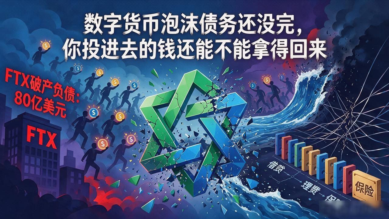 数字货币泡沫债务还没完，你投进去的钱还能不能拿得回来