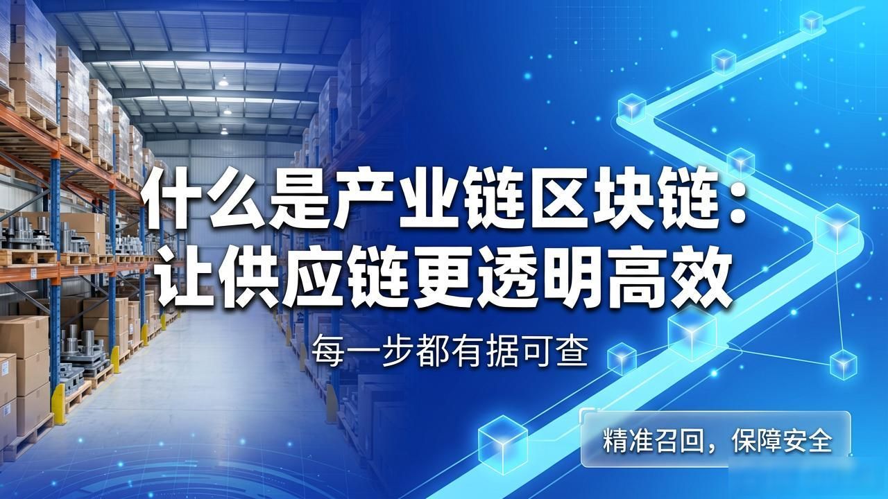 什么是产业链区块链：让供应链更透明高效
