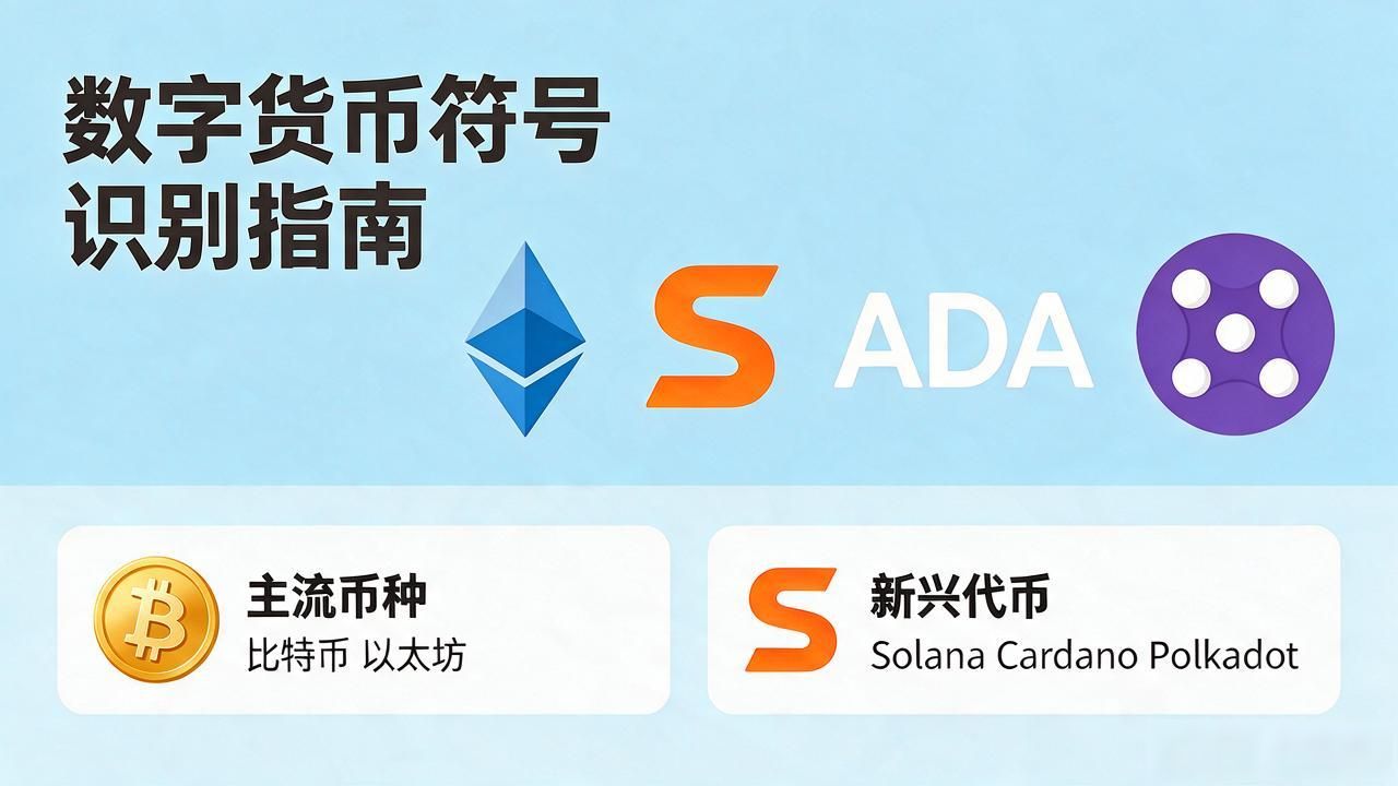 数字货币图形大全，新手必看的符号识别指南