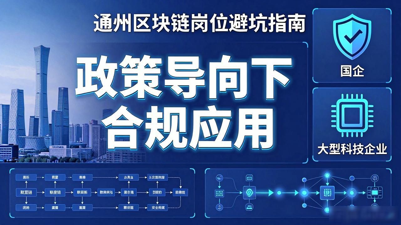 通州 blockchain 岗位避坑指南：真实薪资与入职门槛大揭秘