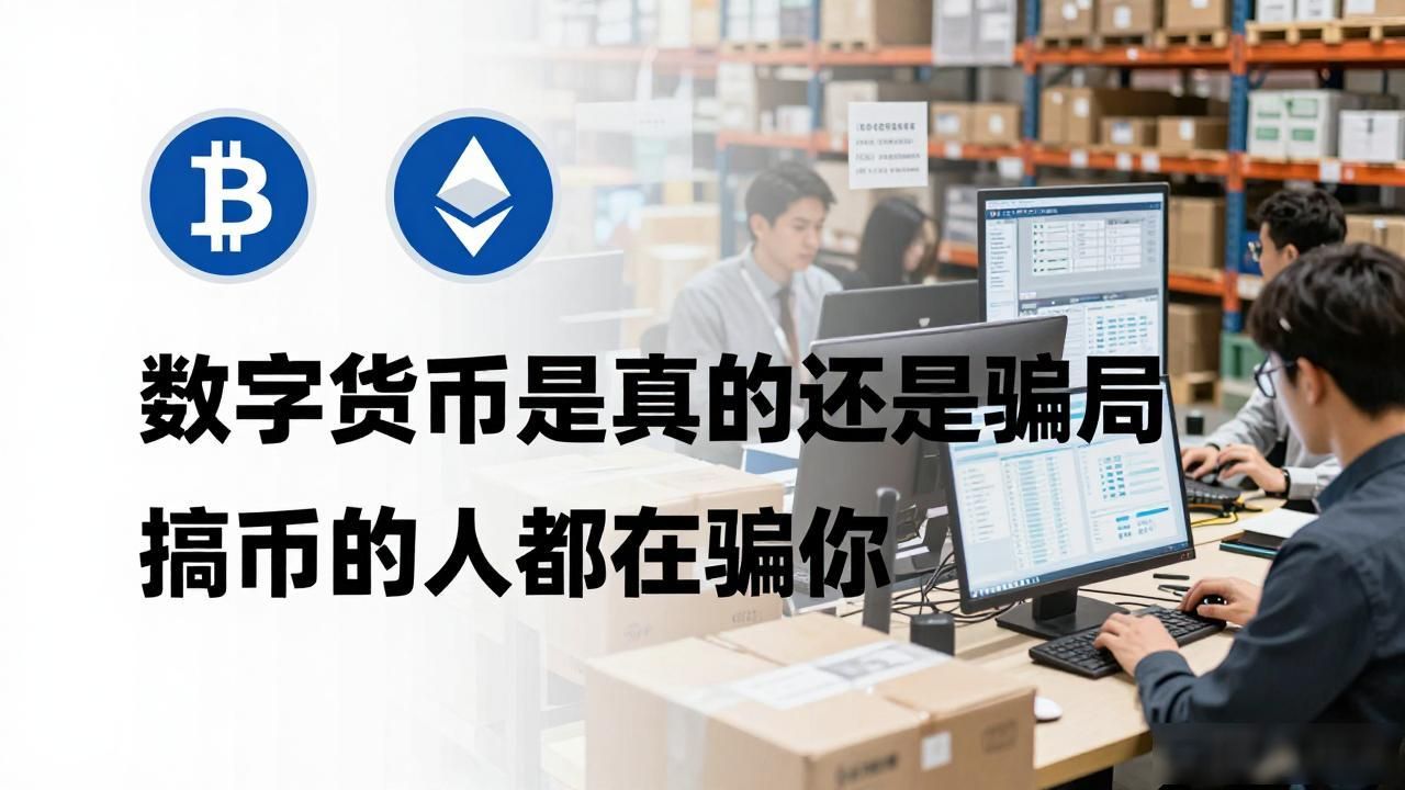 数字货币是真的还是骗局？搞币的人都在骗你