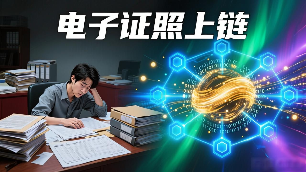 电子证照上链：让数据证明更省心