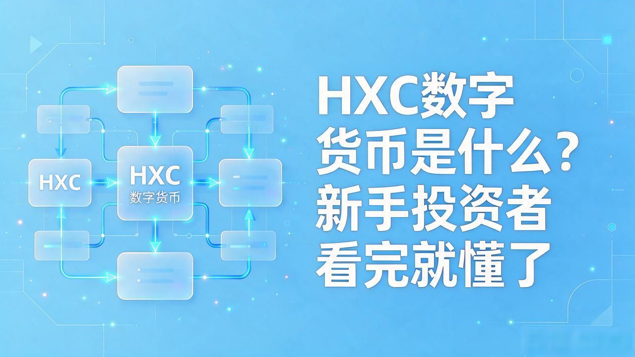 HXC数字货币是什么？新手投资者看完就懂了