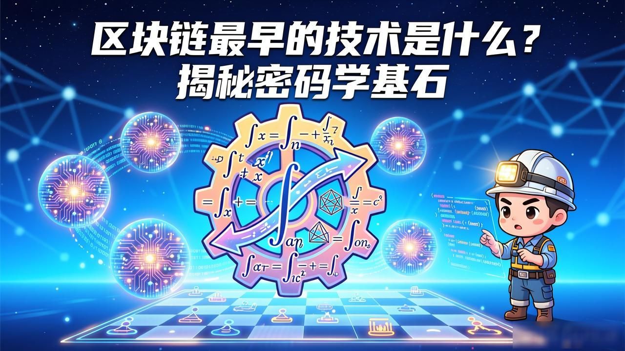 区块链最早的技术是什么？揭秘密码学基石