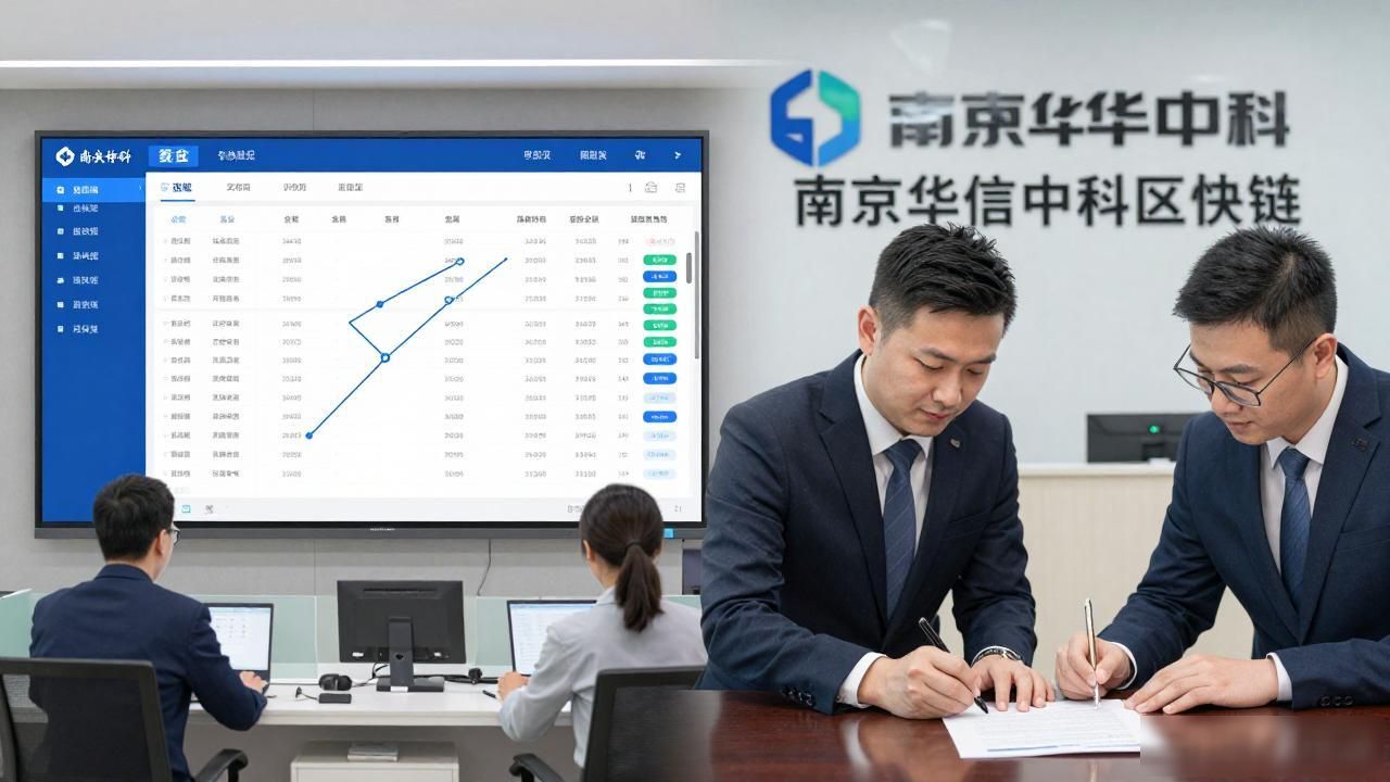 南京华信中科区块链：企业数字化转型的底层信任引擎