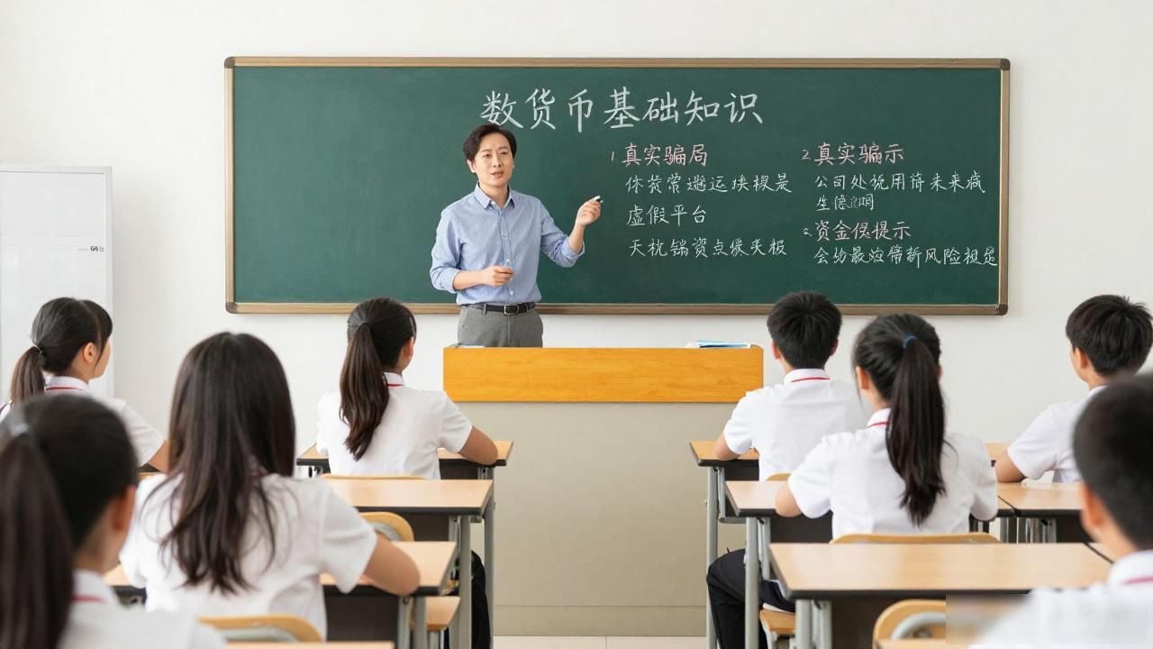 数字货币进中学校园：别让孩子成为“韭菜”