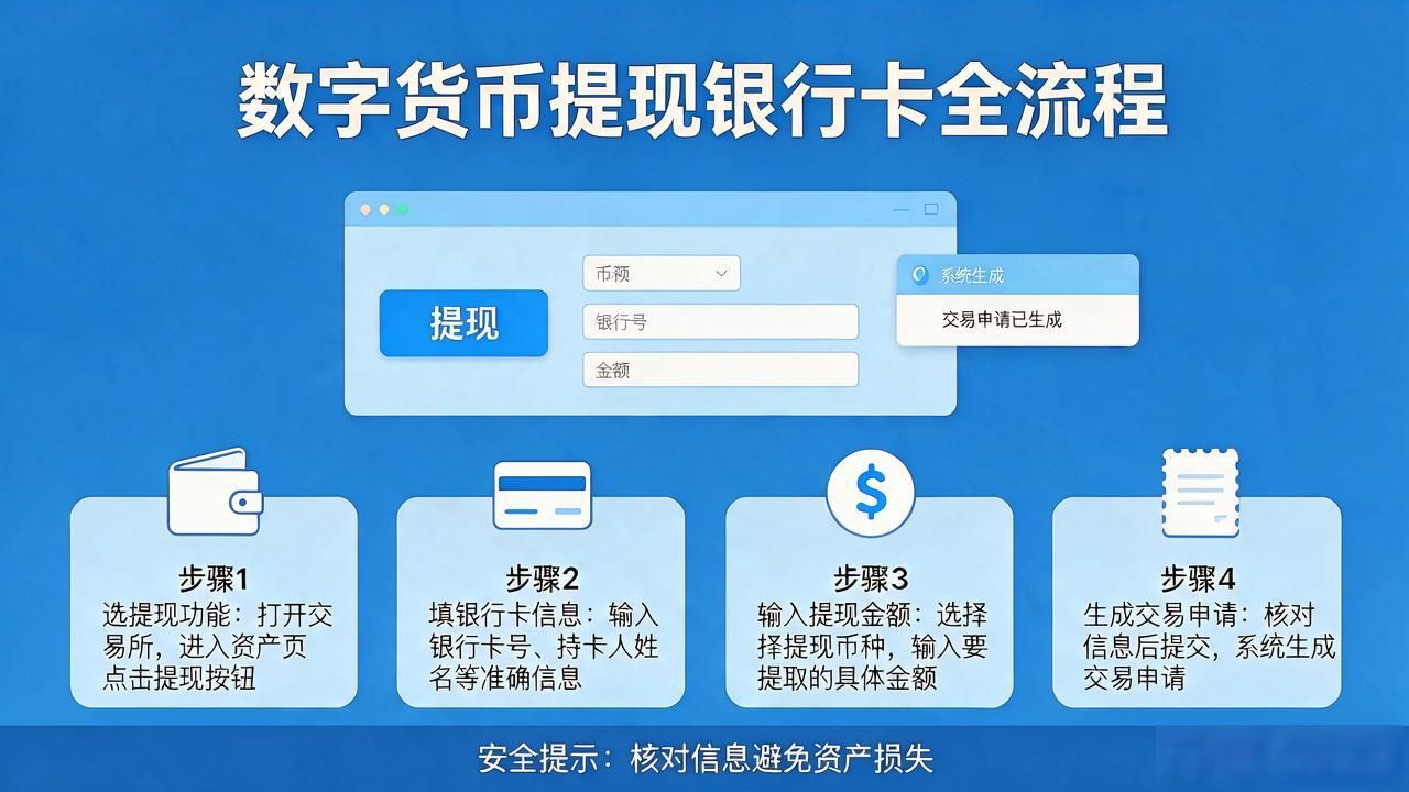 数字货币转账银行卡教程，安全提现全流程详解