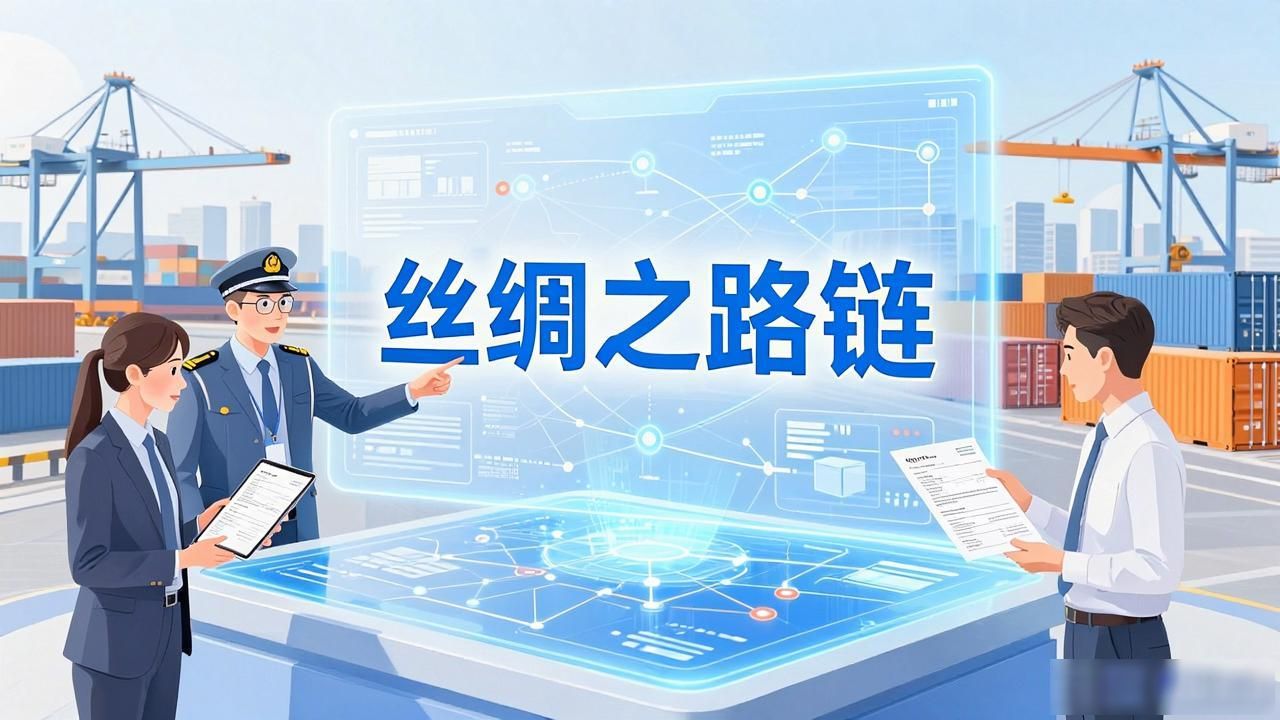 区块链丝路链：让跨境贸易数据像快递一样透明可查