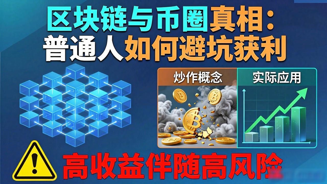 区块链与币圈真相：普通人如何避坑获利