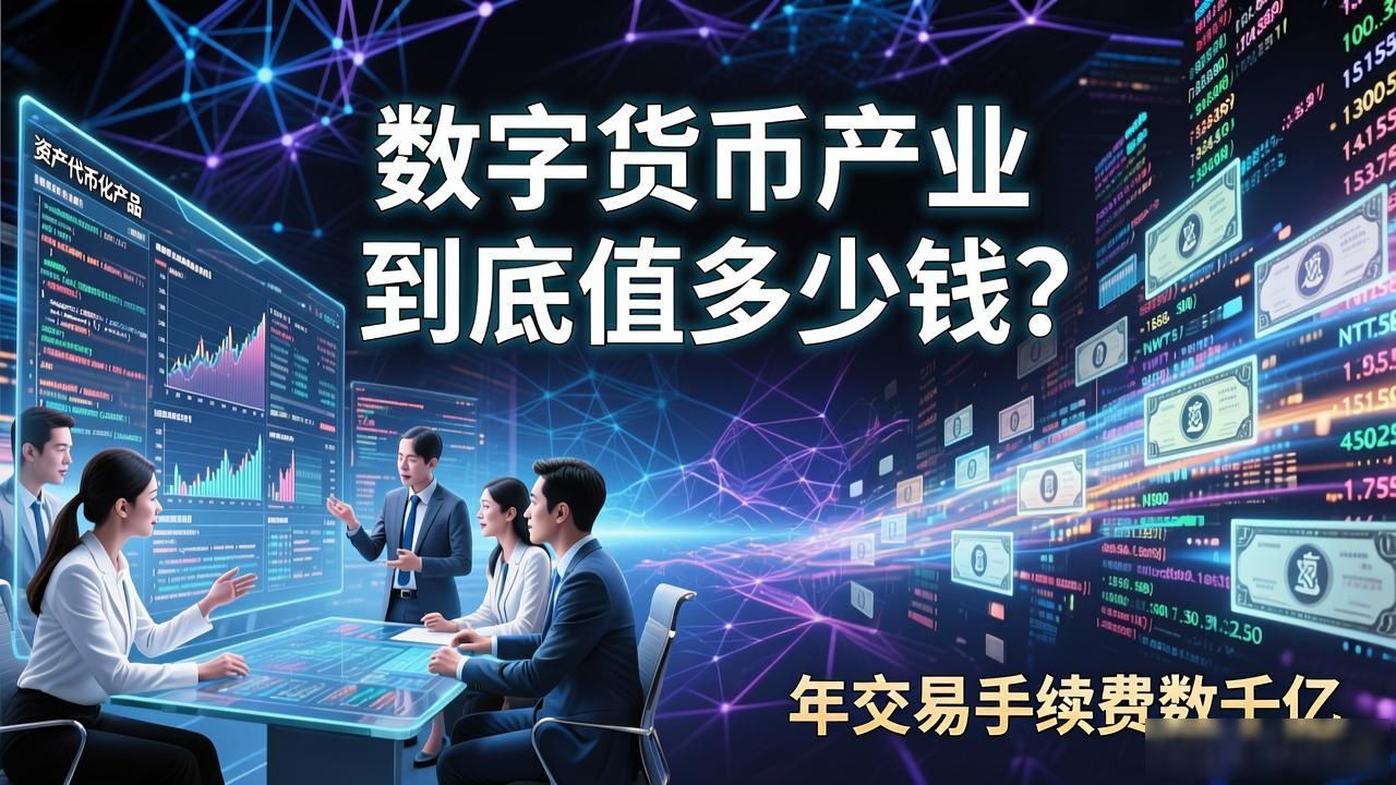 数字货币产业到底值多少钱？