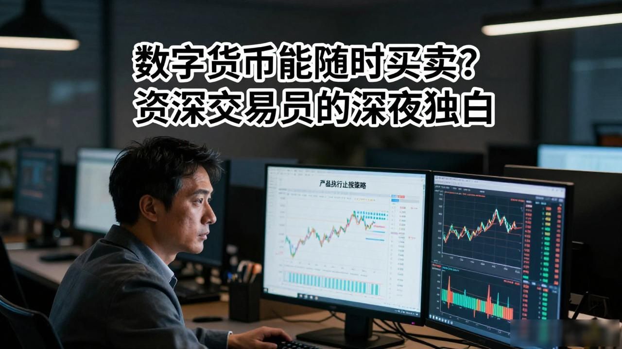 数字货币能随时买卖？资深交易员的深夜独白