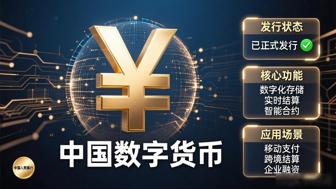 中国发数字货币了吗？央行数字人民币早已落地