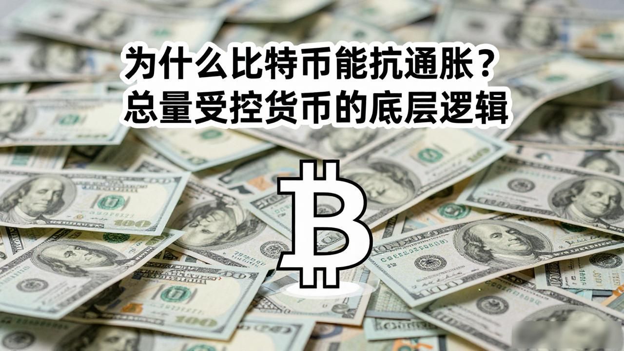为什么比特币能抗通胀？总量受控货币的底层逻辑