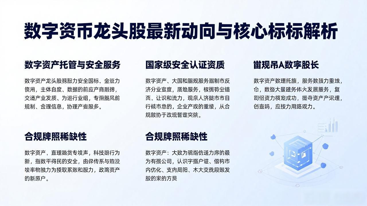数字货币龙头股最新动向与核心标的解析