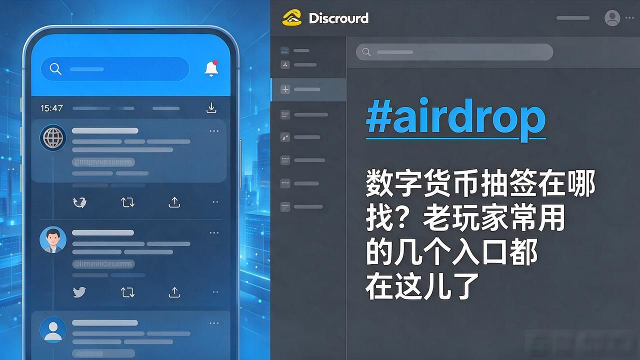 数字货币抽签在哪找？老玩家常用的几个入口都在这儿了