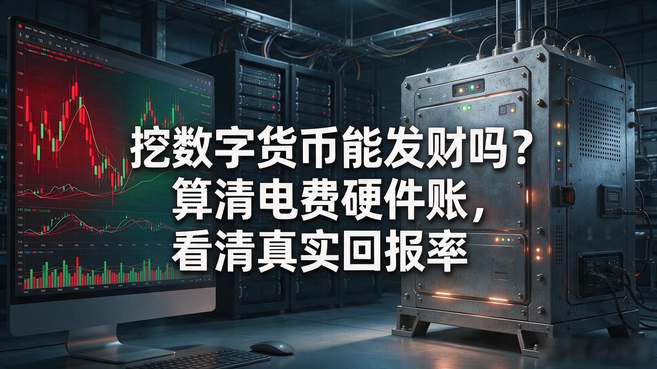 挖数字货币能发财吗？算清电费硬件账，看清真实回报率
