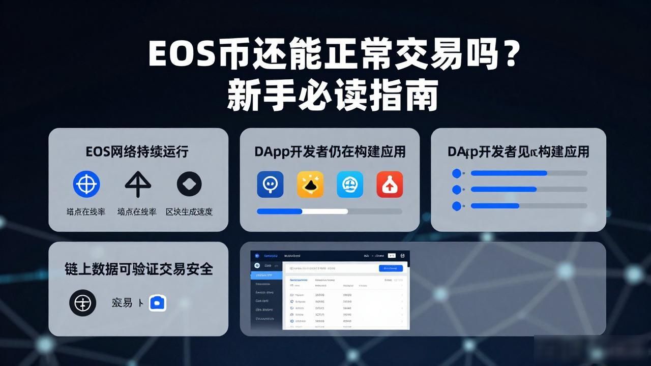EOS币还能正常交易吗？新手必读指南