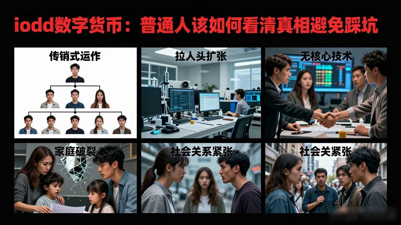 Iodd数字货币：普通人该如何看清真相避免踩坑
