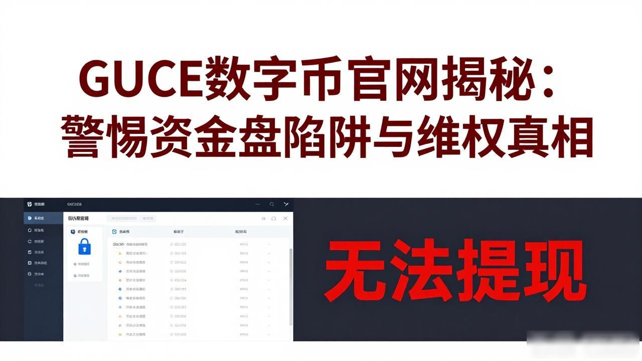 GUCE数字币官网揭秘：警惕资金盘陷阱与维权真相