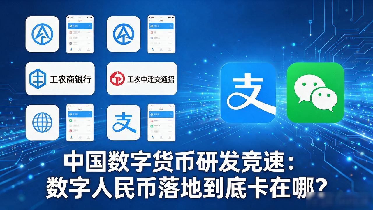 中国数字货币研发竞速：数字人民币落地到底卡在哪