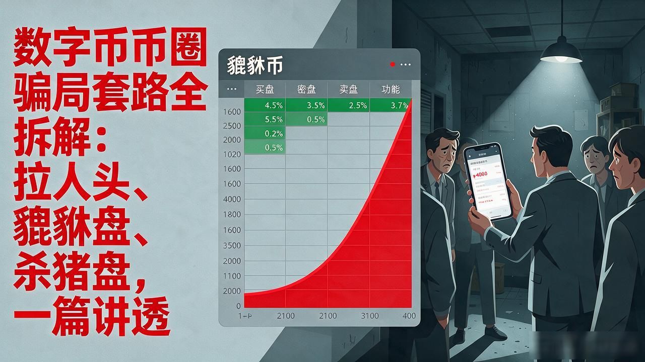 数字货币圈骗局套路全拆解：拉人头、貔貅盘、杀猪盘，一篇讲透