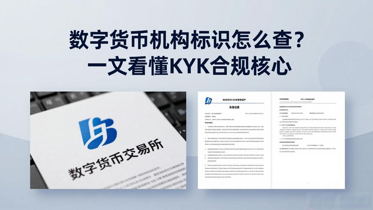 数字货币机构标识怎么查？一文看懂KYC合规核心