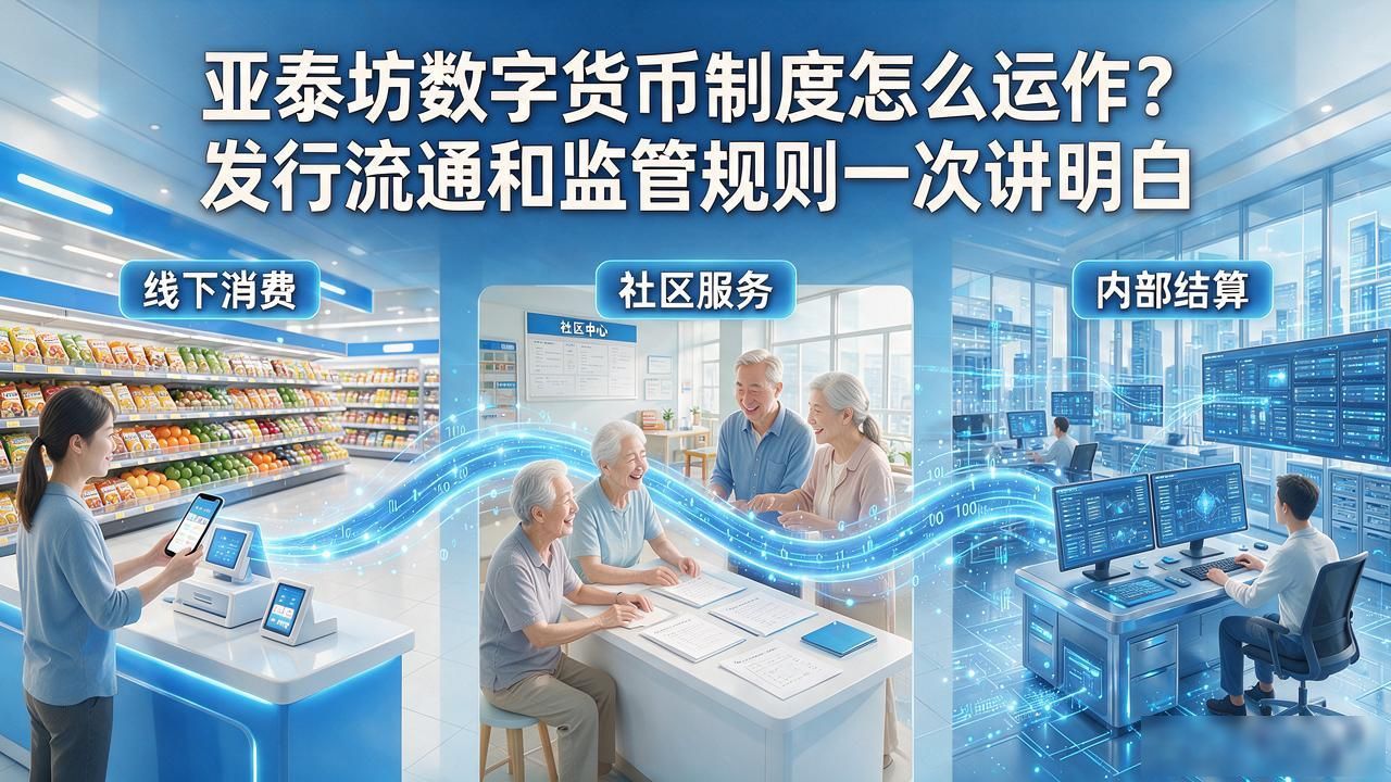 亚泰坊数字货币制度怎么运作？发行流通和监管规则一次讲明白