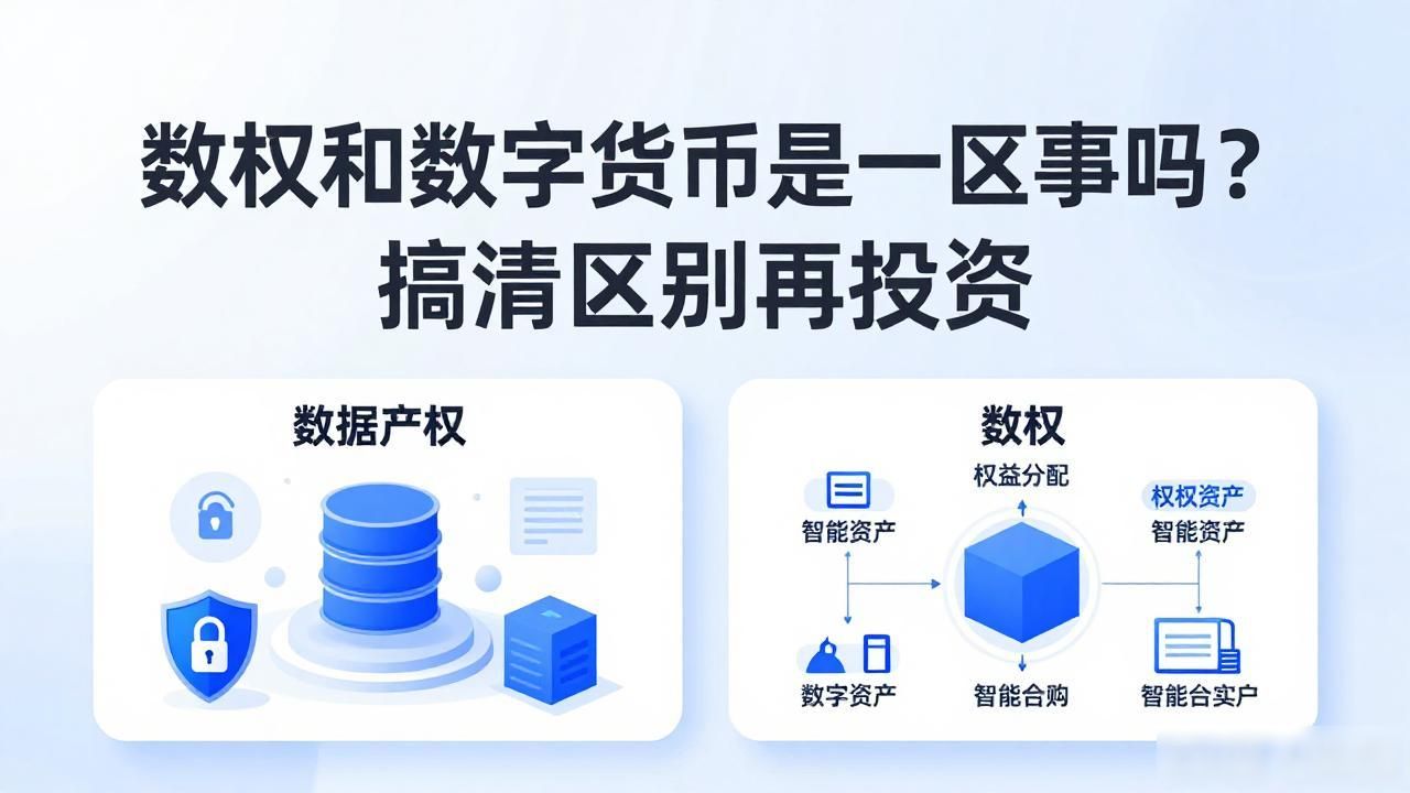 数权和数字货币是一回事吗？搞清区别再投资