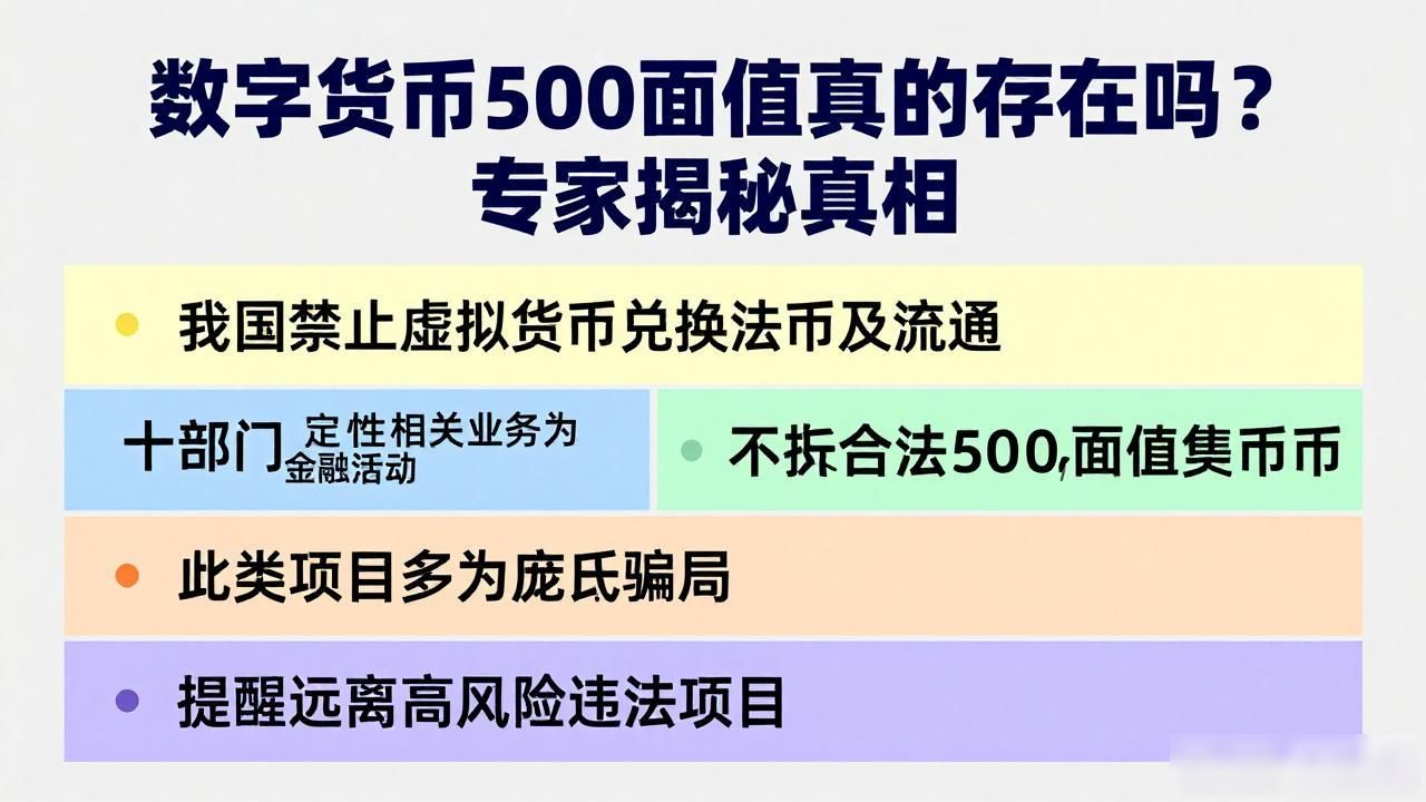 数字货币500面值真的存在吗？专家揭秘真相