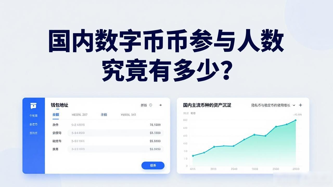 国内数字货币参与人数究竟有多少？