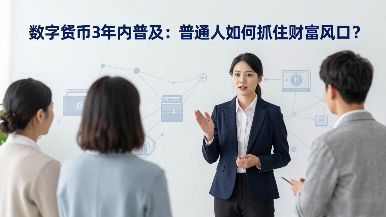 数字货币3年内普及：普通人如何抓住财富风口？
