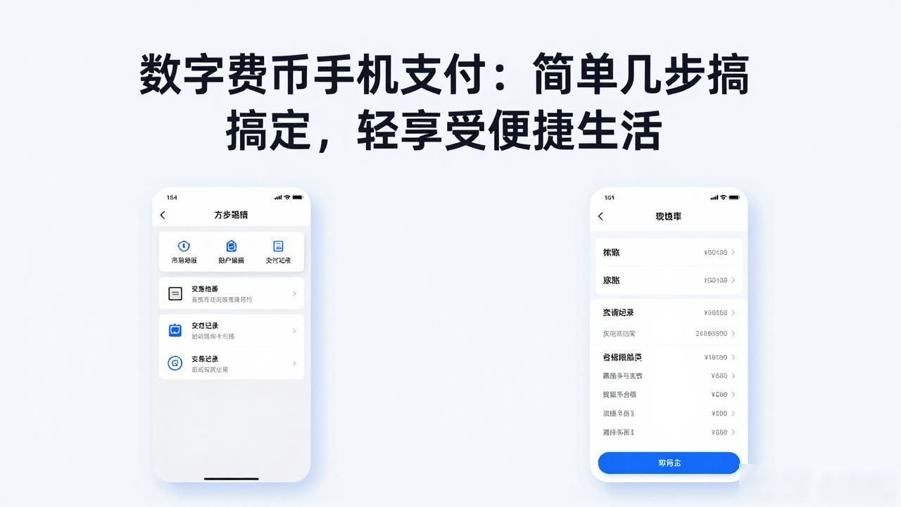 数字货币手机支付：简单几步搞定，轻松享受便捷生活