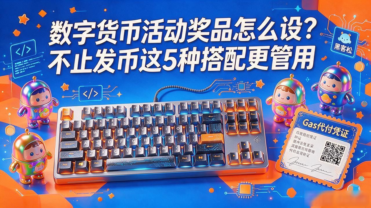 数字货币活动奖品怎么设？不止发币这5种搭配更管用