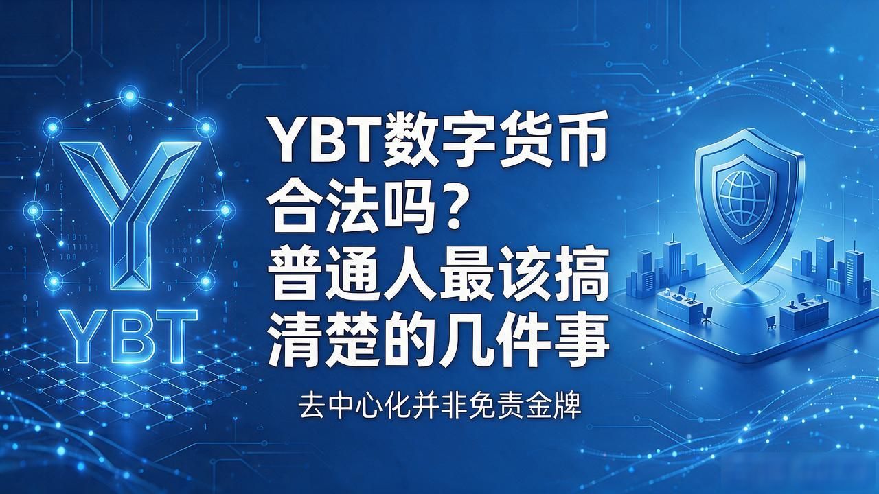 YBT数字货币合法吗？普通人最该搞清楚的几件事