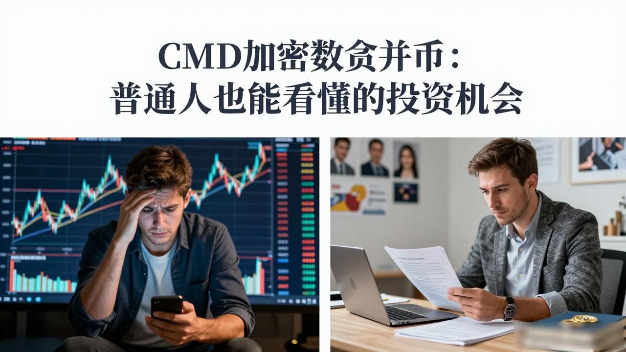 CMD加密数字货币：普通人也能看懂的投资机会
