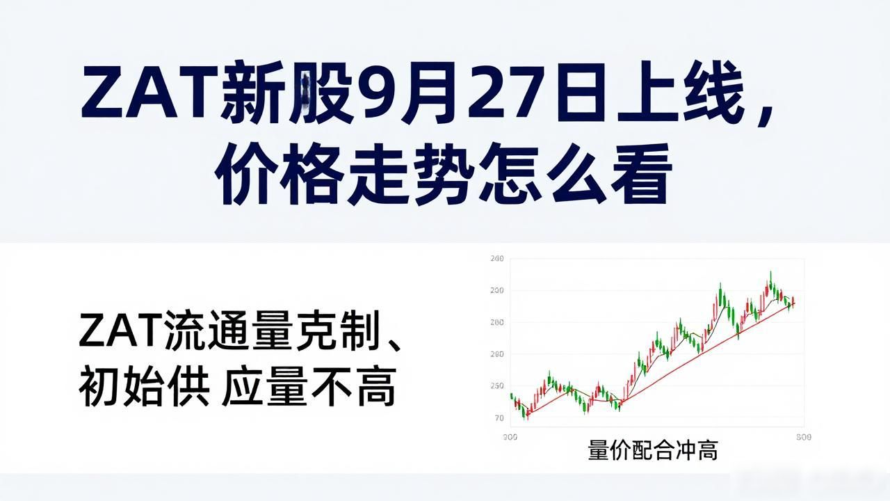 ZAT新股9月27日上线，价格走势怎么看