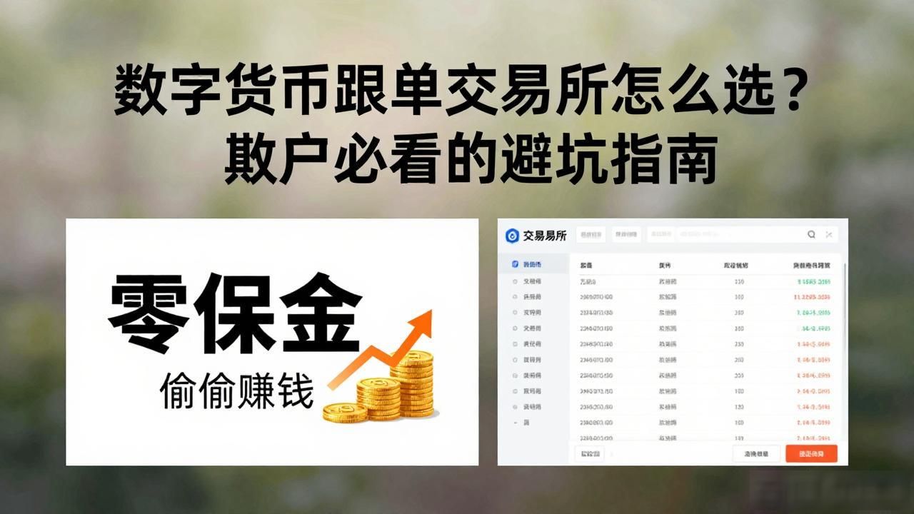 数字货币跟单交易所怎么选？散户必看的避坑指南