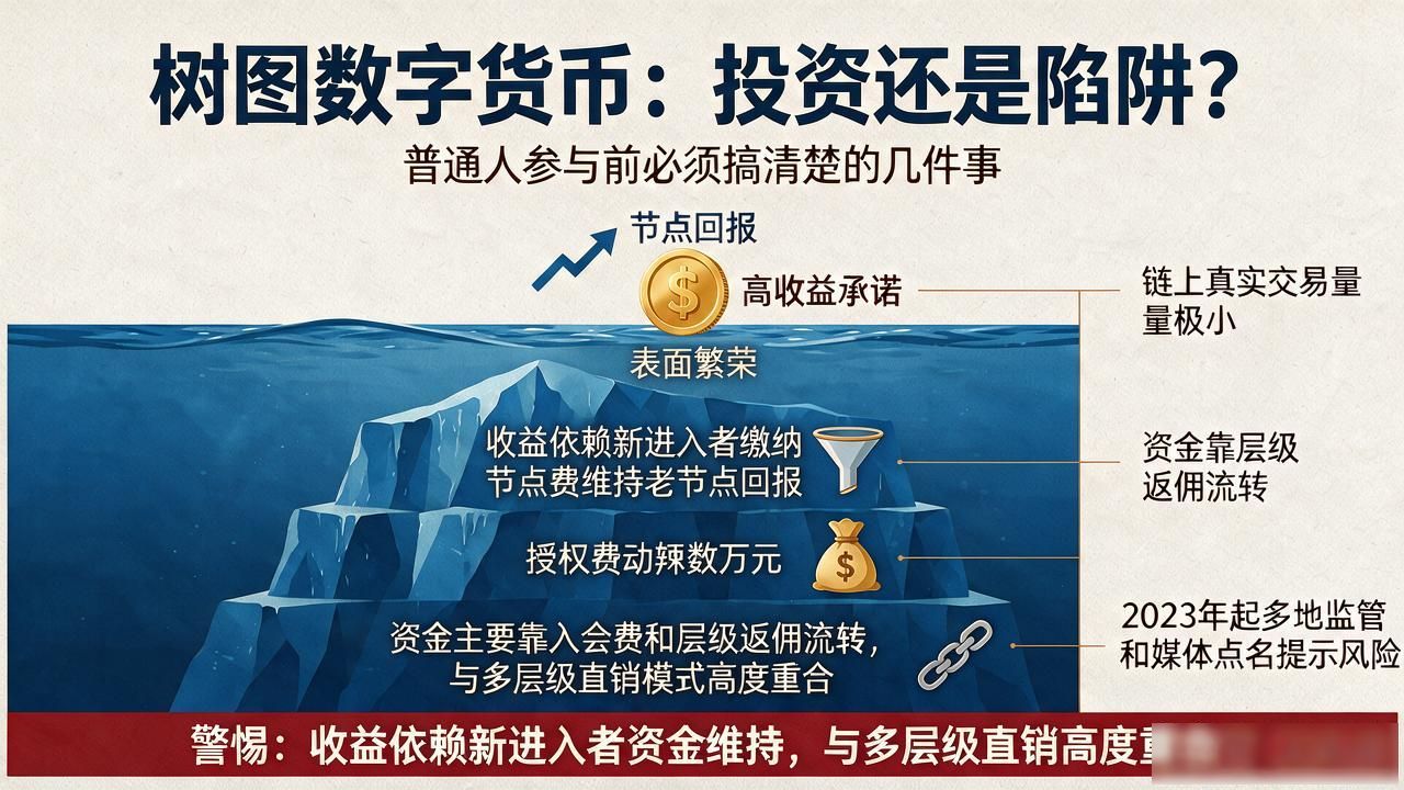 树图数字货币到底是投资还是陷阱？普通人参与前必须搞清楚的几件事