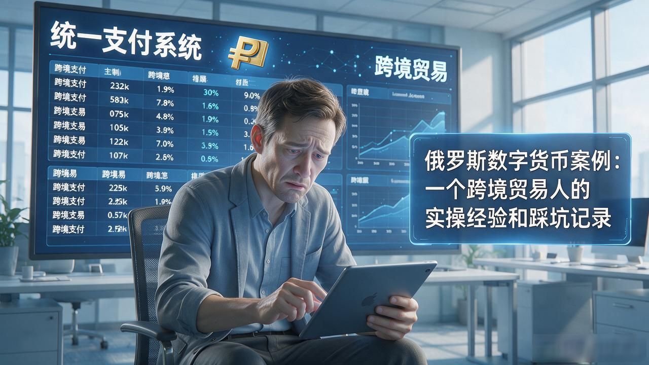俄罗斯数字货币案例：一个跨境贸易人的实操经验和踩坑记录