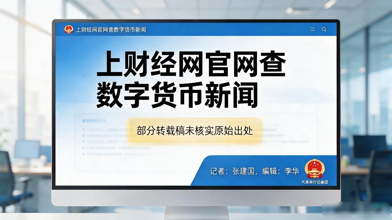 上财经网官网查数字货币新闻，频道入口在哪、内容靠不靠谱