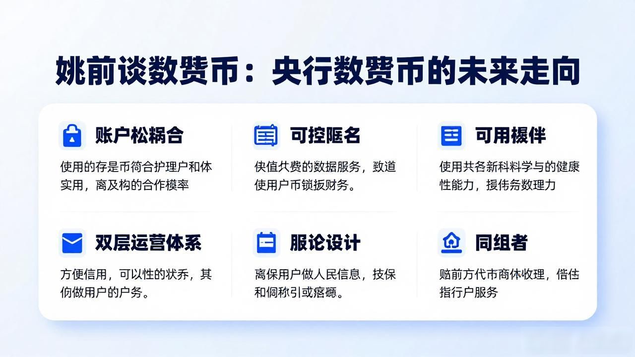 姚前谈数字货币：央行数字货币的未来走向